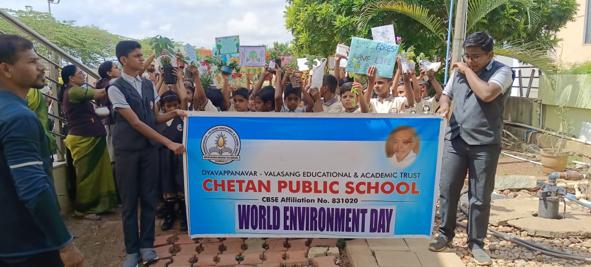 Chetan Public School , Akshay Nagar, Hubballi-580030
